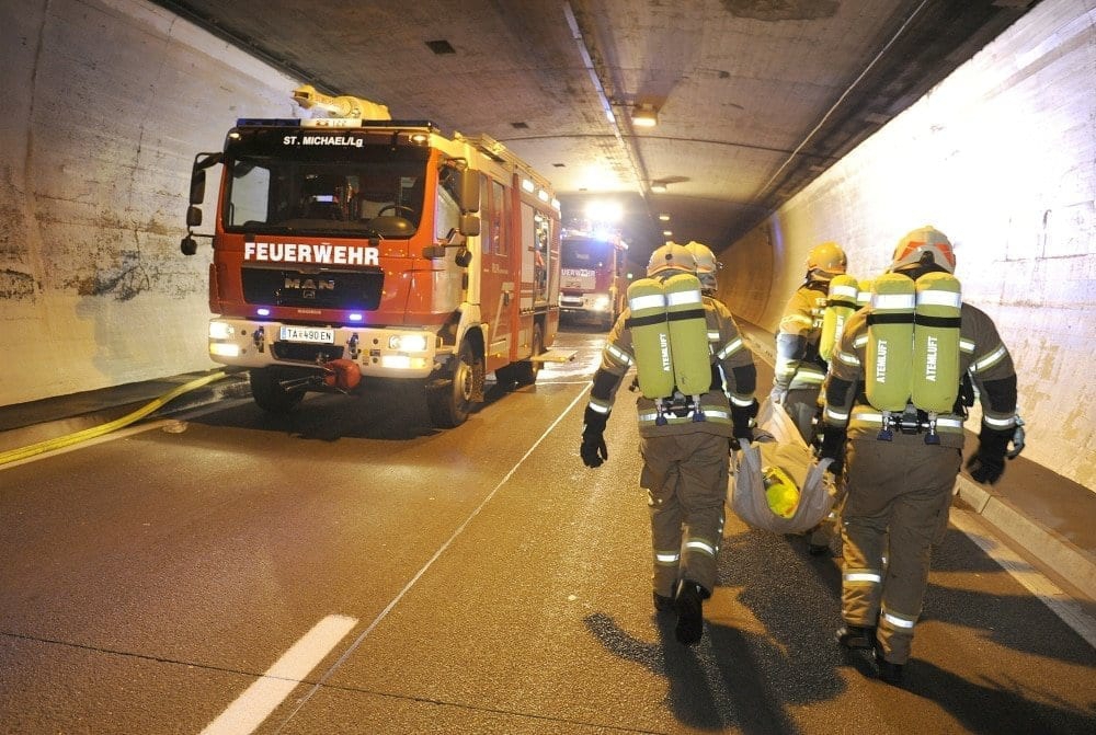 Übung Katschbergtunnel 07.10.2017