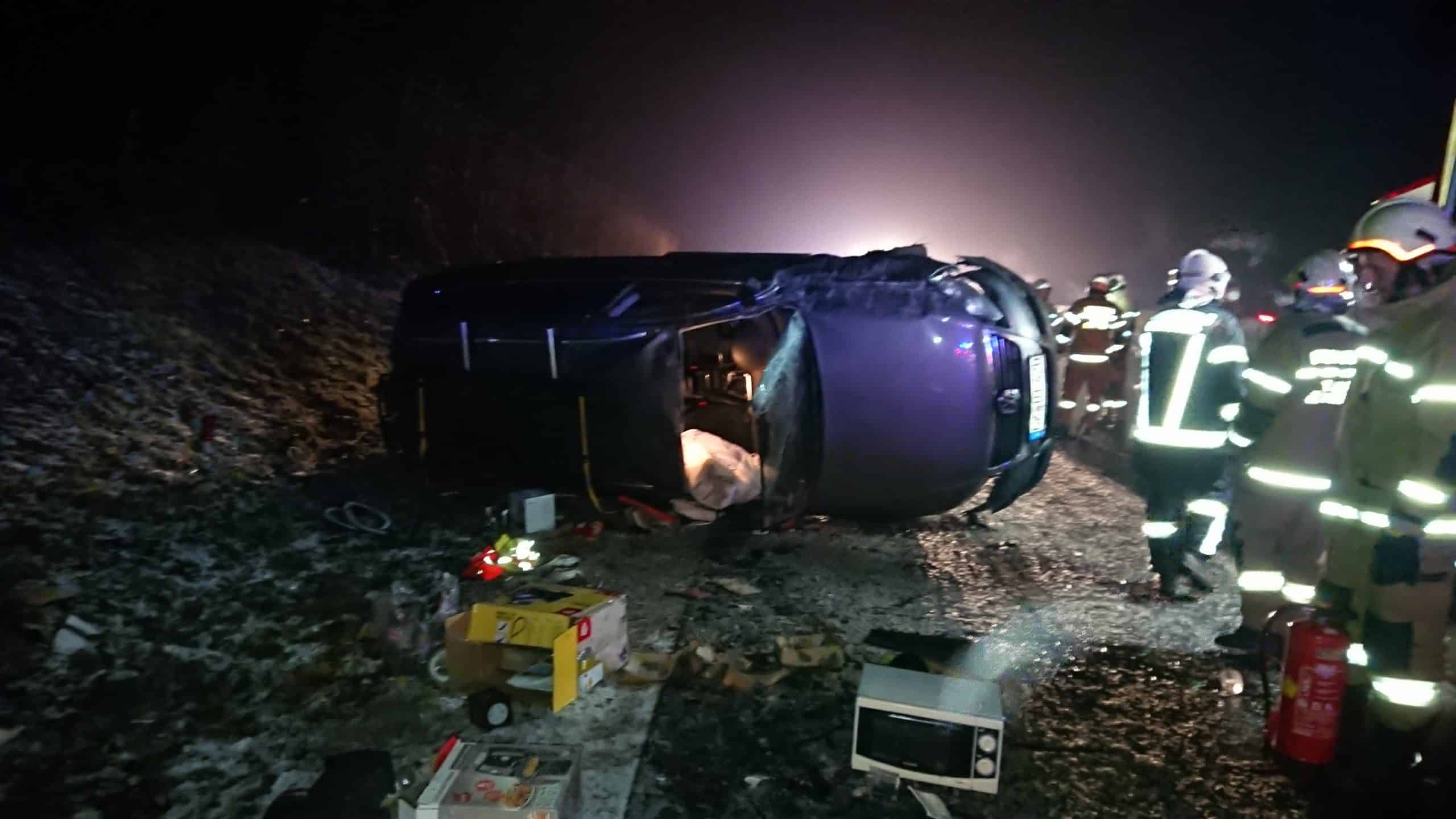 Schwerer Verkehrsunfall in Thalgau auf der A1