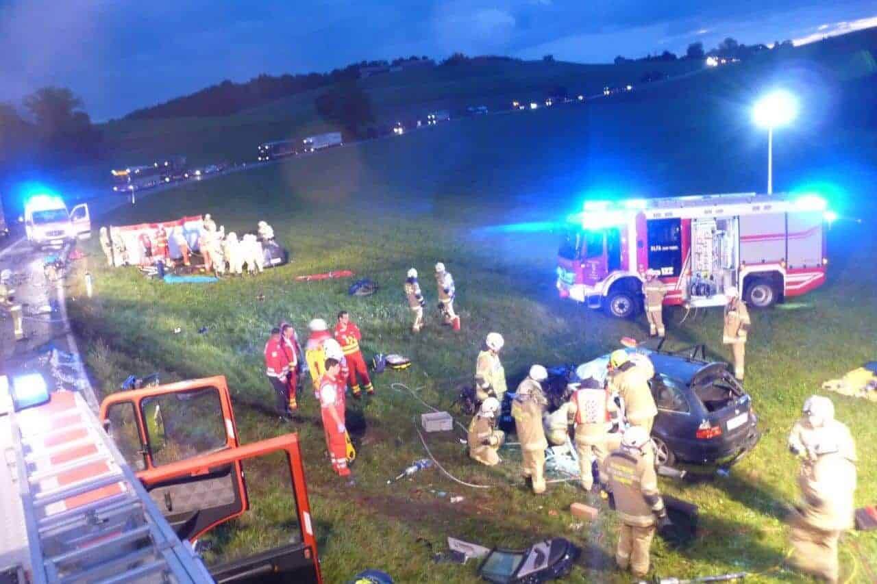 Tödlicher Verkehrsunfall in Henndorf